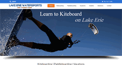 Desktop Screenshot of lakeeriewatersports.com